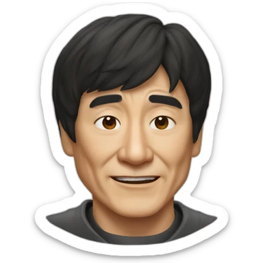 Jackie Chan sticker