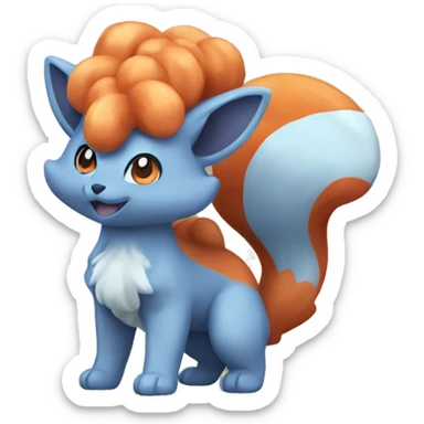 Vulpix Pokemon sticker