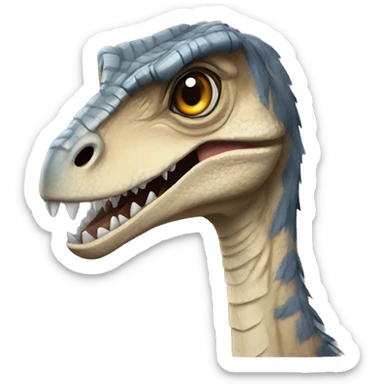 velociraptor chatbot  sticker