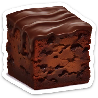 Chocolate brownies  sticker