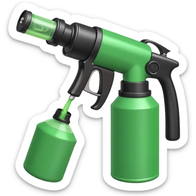change trigger nozzle to press nozzle bug spray handheld spraycan sticker