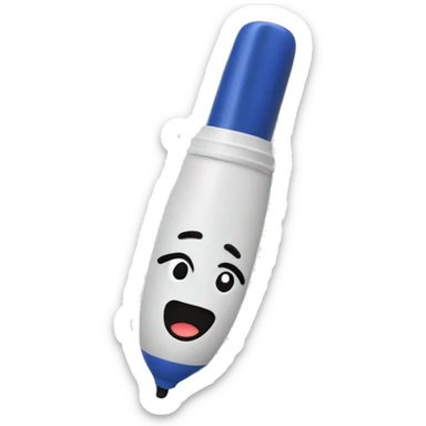 dry erase marker sticker