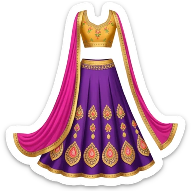 Lehenga sticker