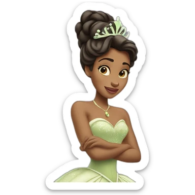 Princess Disney Tiana sticker