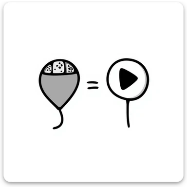 live broadcast icon, hand drawn doodle style, casual and fun sticker