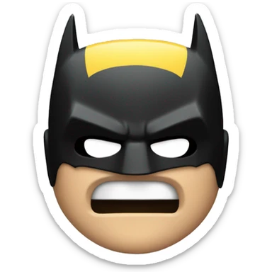 Ben Affleck Batman logo sticker