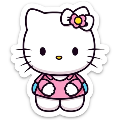 Hello kitty sticker