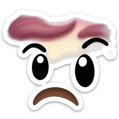 wink emoji with stars coming out from the winking eye sticker