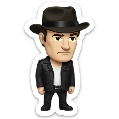 Quentin Tarantino sticker