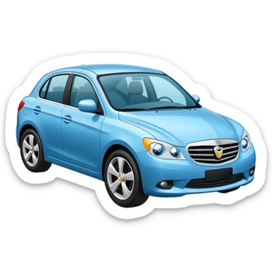 car dealership sticker