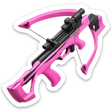 pink Crossbow sticker