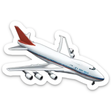 747 sticker