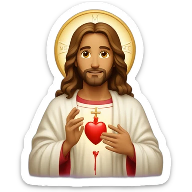 Sacred heart of Jesus sticker