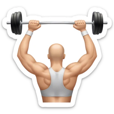 upper-back exercise sticker