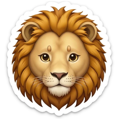 lion family, Father sticker