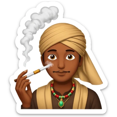 Desi Hukka sticker