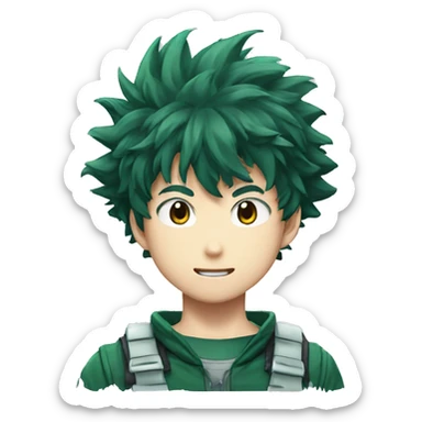 Izuku midoriya sticker