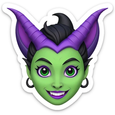 maleficent As a Emoji that don’t already exists. sticker