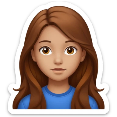 Automne fille ado  sticker