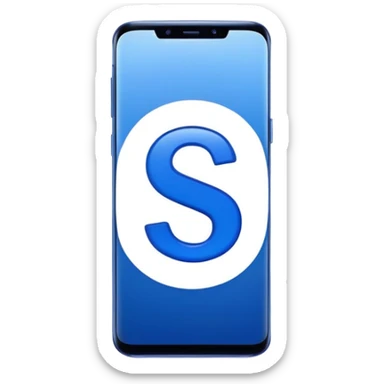 Samsung "S" logo and "24" behind the S logo and "ultra" at the bottom background  sticker