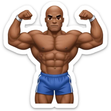 ronnie coleman senza sfondo in posa muscolare sticker
