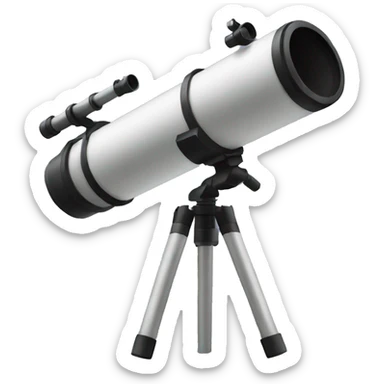 Telescope sticker