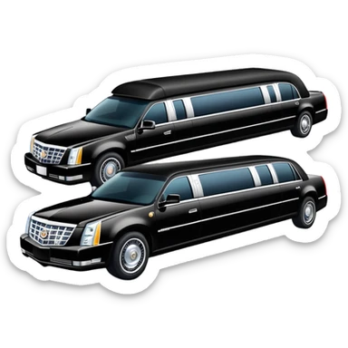 Cadillac presidential limo sticker