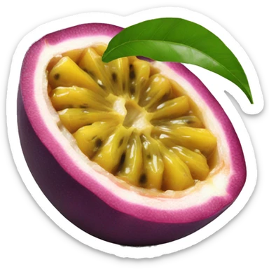 Passion fruit sticker