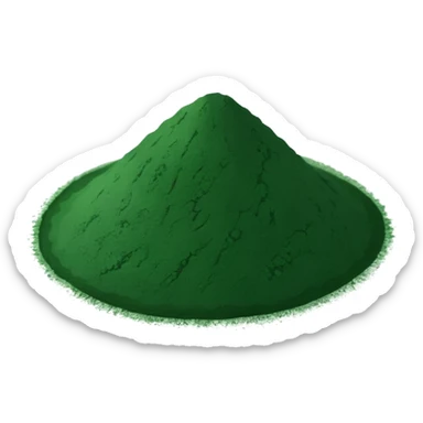 Spirulina sticker