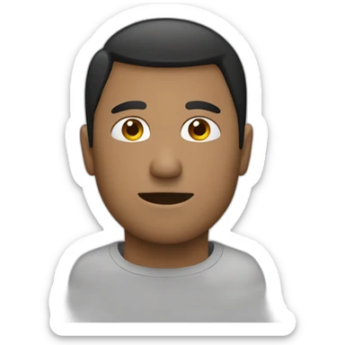 Person with black red flag sticker