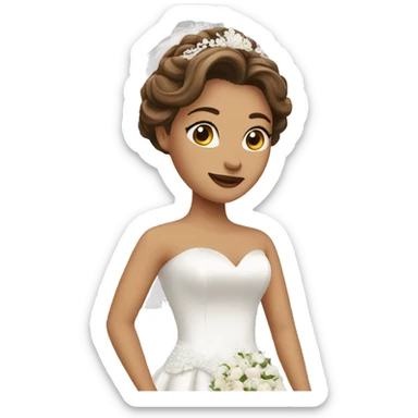 bride sticker