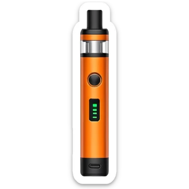 geek bar pulse x vape orange sticker