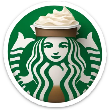 starbucks sticker