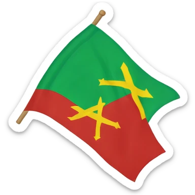 Amazigh flag sticker