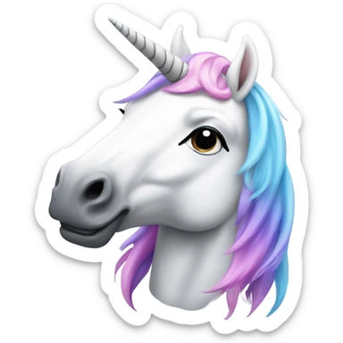 Unicorn with a SnapBack   sticker