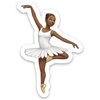 Dancer sticker