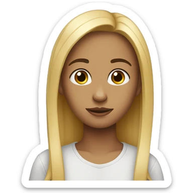 I’d not know girl sticker