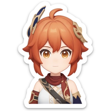 Kaeya (from Genshin Impact)  sticker