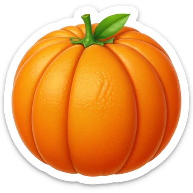 tangerine sticker