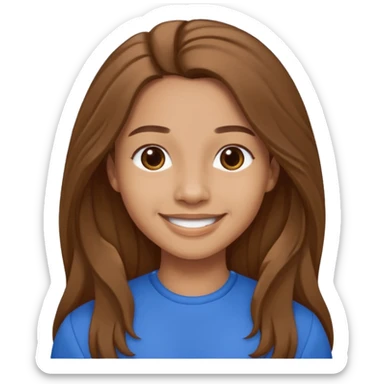 Fab Morvan (b.1966) from Milli Vanilli with long brown hair, blue outfit sticker