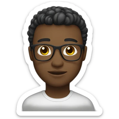 community manager black air white skin sticker