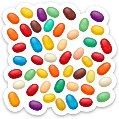 Magical Harry Potter jelly beans sticker