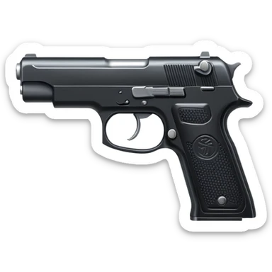 Pistola sticker