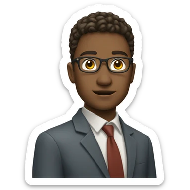 a supreme secondary learner student sticker