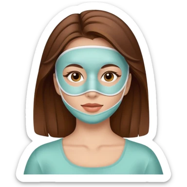 women beauty facial mask sticker