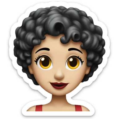 betty boop sticker