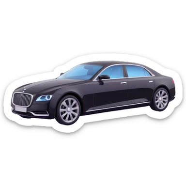 luxury black car with a transparent plastic film floating just above the car, as if it is about to be applied, elegant and premium look sticker