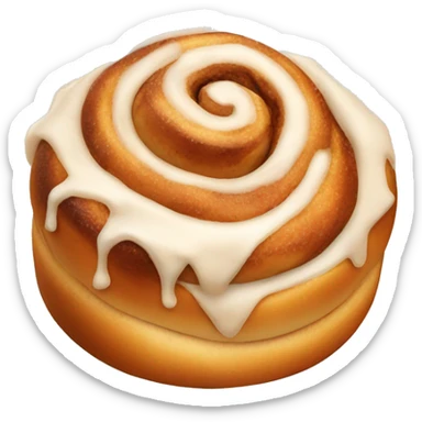 Cinnamon bun sticker