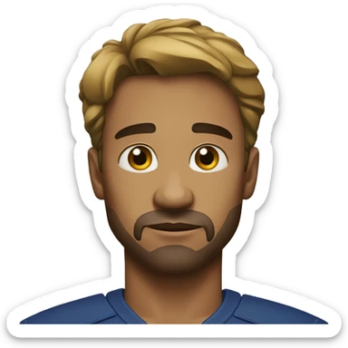 thousand yard stare sticker