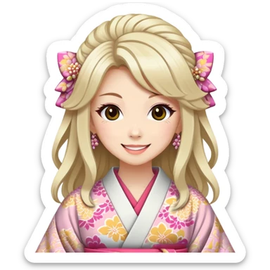 gyaru Kimono sticker